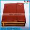 Custom leather cover notebook printing with logo