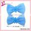 196 Color grosgrain with plastic flower wholesale plastic hair clip