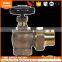 GUTENTOP -LB Brass 1-1/4" (FIP x Male Union) Steam Angle Radiator Valve