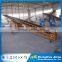 Grain Loading Portable Belt Conveyor With Hopper