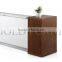 2015 Classic modern used reception desk salon white reception desk (SZ-RTS82)