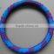 interior car accessary anti slip silicone steering wheel cover