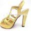 Fashion Sexy Lady Open Toe High Heel Wedding Shoes Diamond With Platform Shoes Party Shoes
