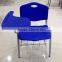 Affordable office furniture metal frame PP STEEL PIPE CHAIR for Student/ PADDED GRADE CHAIR