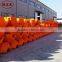 PU foam filled plastic marine floater for DN500mm hdpe pipe