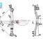 Three-arm 2102 304 316Stainless steel spiders for glass fixing