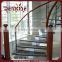 front door designs glass balustrade wood handrail for stairs indoor