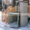 hydraulic small vertical platform lift elevator for homes disabled