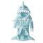 Baby Aspen Baby Blue Terry Shark Bath Robe Hodded Beach Towel
