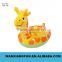 2016 hot sale Inflatable kids seat boat PVC air water seat for baby safety inflatable baby seat