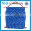 16-strand solid braid PP/poly floating rope , PP packing rope, 8mm pp rope
