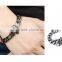 New Fashion Custom Men Jewelry 316L Stainless Steel Viking Bracelet With Skull