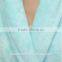 Luxury cotton hotel terry cloth bathrobe