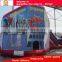 Cartoon theme inflatable bouncer with slide