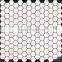 Hexagon white ceramic mosaic tiles for swimming pool and bathroom                        
                                                Quality Choice