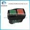 Ignition Momentary Press Push Button Switch YCZ2 Emergency stop 5 Pin 12A 120V IP55 250V On Off Red Green sign wiring brass feet