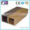 Wood Plastic Composite square tube for construction