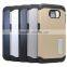 Slim Armor Case with Kickstand For Samsung S6 Edge Wholesale China Mobile Phone Case For Samsung Galaxy S6 Edge