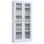 High gloss glass door file display decorative cabinets high end office steel furniture