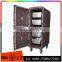 165L double door food warmer cabinet for restaurant for transport hot and cold food