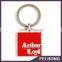 High qulaity square shape red keychain promotional gift