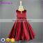 2016 fashion sleeveless satin bow little baby girl dress party wear special occasion ball gown dress children costume