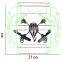 2.4G 4CH UFO With Soft Circle U828 2.4G 4 Axis Quadcopter RC Climbing Wall Helicopter