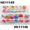 cute mini small colored plastic hair jaw hair claws clip