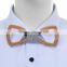 Wood Bow Ties with Customized Laser Engraving logo