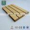 Melamine veneer acoustic panel with maple appearance