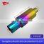 3.5inch outlet Universal Stainless Steel Chrome Exhaust Muffler Pipe for Sale