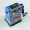 Ninghai customized wholesale plastic school hand crank pencil sharpener machine with 4 sucking disc