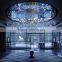 modern hotel lobby chandelier light
