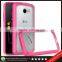 Samco Hot Candy Color TPU Bumper Crystal Transparent Acrylic Mobile Phone Cover For LG K5 Clear Case