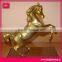 goat statue,panther statue,antique brass horse statue