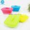 Practical collapsible silicone lunch box