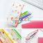Printing PVC Portable Waterproof Zipper Pencil Holder Bag