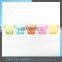 Wholesale Decorative Glass Candle Covers Colored Tealight Square Glass Candle Cup