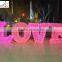 LOVE decorative led alphabet letters nice outdoor large led letters LOVE 3d lighted letters