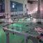 Cooking Oil Transportation Plastic Chain Conveyor System With Side Guide