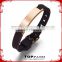 Fashion colorful carbon fiber rubber bracelet 316l stainless steel fashion silicone health bracelet