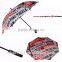 black handle windproof promotional advertising umbrella