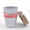 Custom Printed plastic coffee cup with lid Plastic Coffee Cup plastic cup