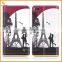tpu+pu stand wallet leather case for huawei P8