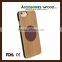 Mobile phone accessories custom colour printing fabric, wooden phone case for iphone