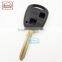 High Quatity Toyota remote key shell 2 button Car Key toyota with toy 43 blank with gold logo romote key shell