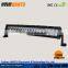 Waterproof double row curved led light bar /120w 3D rejection cup led driving light bar