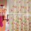 Butterfly Print Polyester Hookless Shower Curtain