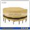 Polyester waterproof garden furniture set cover garden table cover
