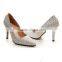 2015 Elegant New Design Leather Women High Heel Shoes Lady Pumps CP5860
